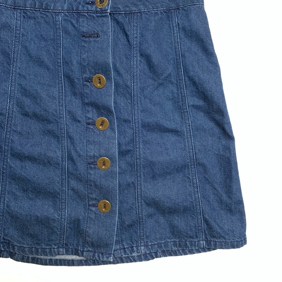 Pilgro and the Letterpress Mini Denim Skirt Size 2P - Picture 8 of 14